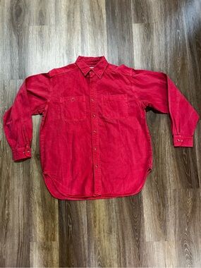 Vintage Marlboro Adventure Team Red Dust Shirt USA Made Medium 100% Cotton NOS